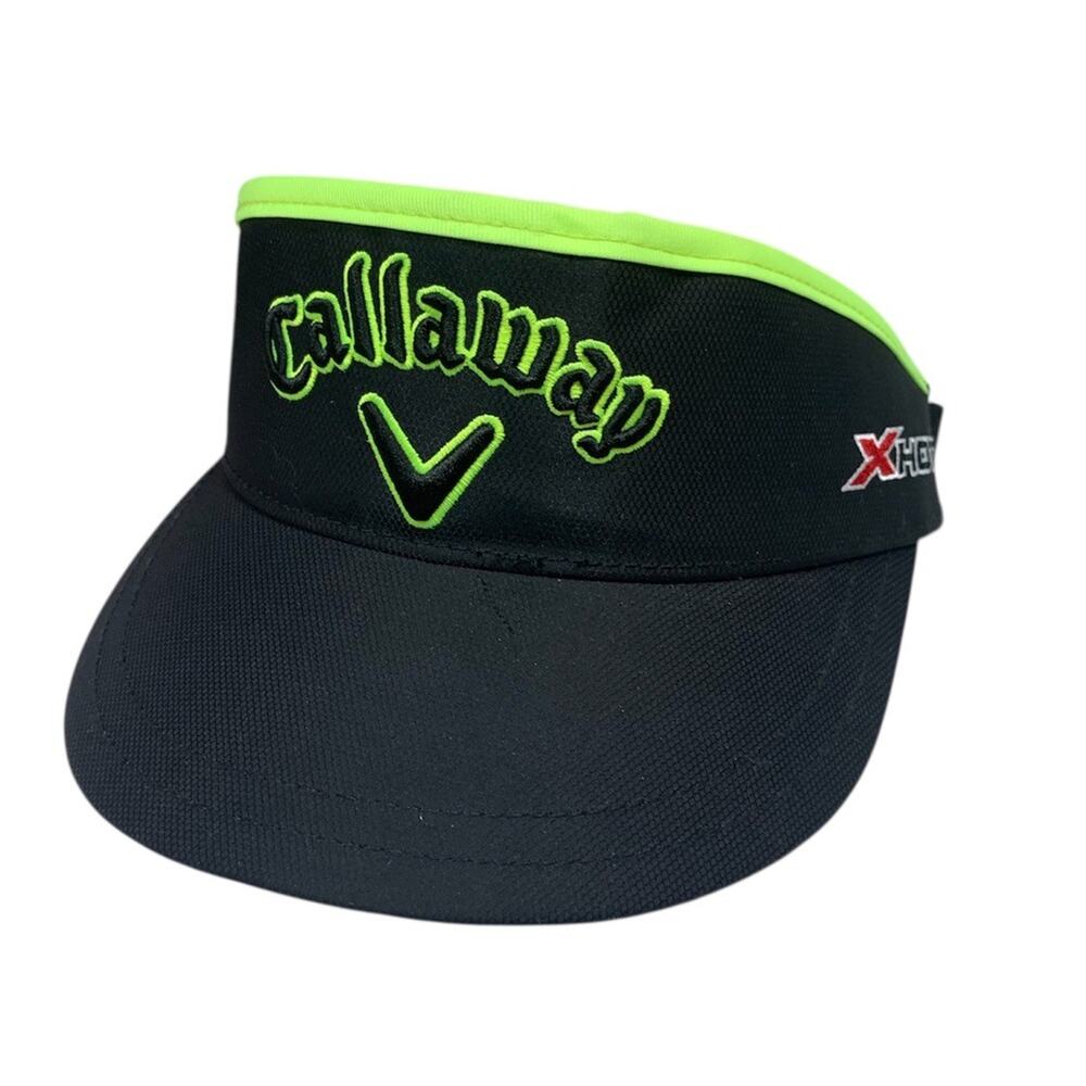 Callaway V Odyssey Golf Hex Black X Hot Pro Golfer Hat Cap Visor